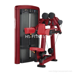 Equipamento de ginástica de cor vermelha Máquina de exercícios de elevação lateral