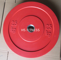 Placas abundantes olímpicas do peso dos acessórios coloridos da aptidão do Gym