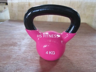 Instrutor transversal Colorful Rubber Kettlebell para o Gym comercial
