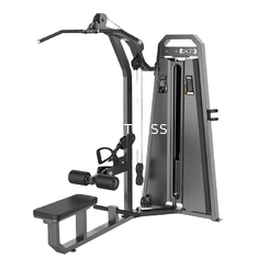 A fileira de Seat puxa para baixo o treinamento da força do body building da máquina