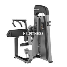 Máquina assentada comercial do tríceps para o exercício do clube do Gym