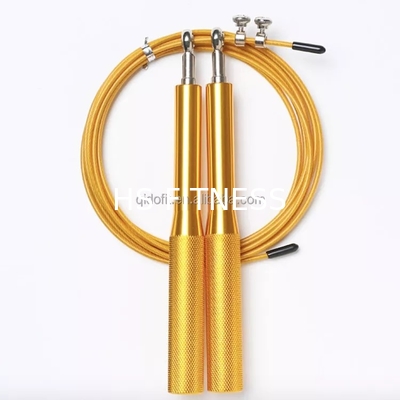 Logo Training Fintness Accessories Aluminum feito sob encomenda por atacado salta a corda de salto plástica da corda