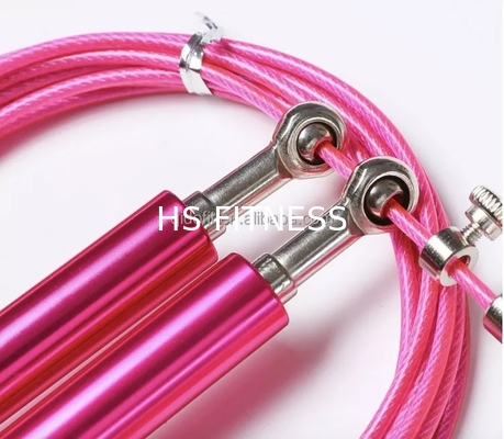 Logo Training Fintness Accessories Aluminum feito sob encomenda por atacado salta a corda de salto plástica da corda
