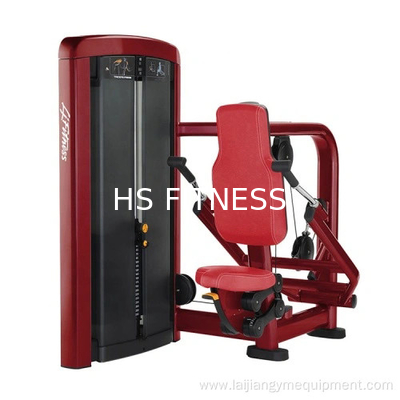 Equipamento de ginástica Pin Carregado Fitness Triceps Pressione para baixo