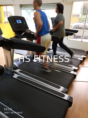 Do declive comercial ajustável da escada rolante do Gym do botão de baixo nível de ruído dobrável