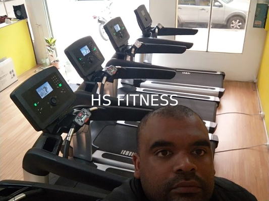 Do declive comercial ajustável da escada rolante do Gym do botão de baixo nível de ruído dobrável