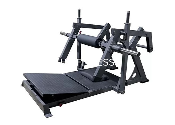 equipamento do Gym da força do martelo 300kg, máquina carregada de prata da placa preta