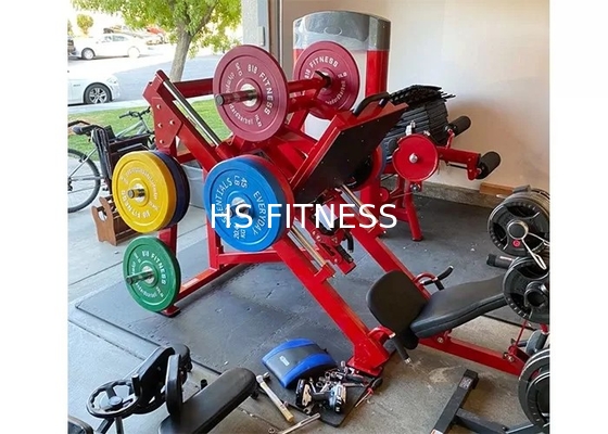 equipamento da aptidão do corpo da placa da força do martelo 188kg, máquina linear da imprensa do pé 45°