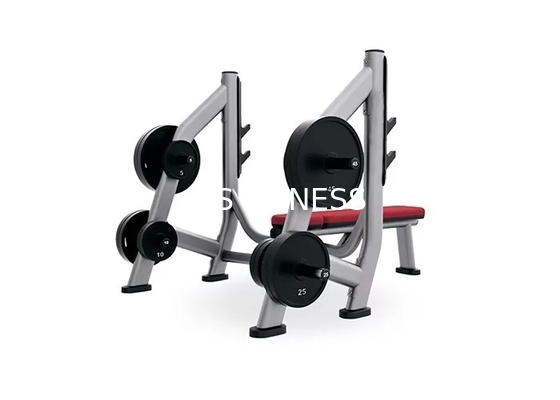 máquina olímpica do armazenamento do peso do banco da cremalheira comercial do Gym 65kg