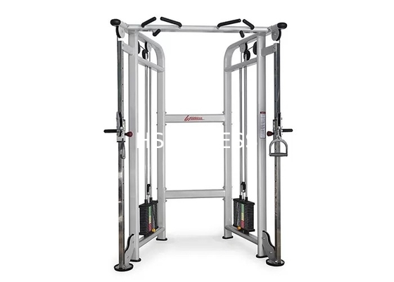 Máquina dupla ajustável do cruzamento do treinamento do cabo da polia para o Gym comercial