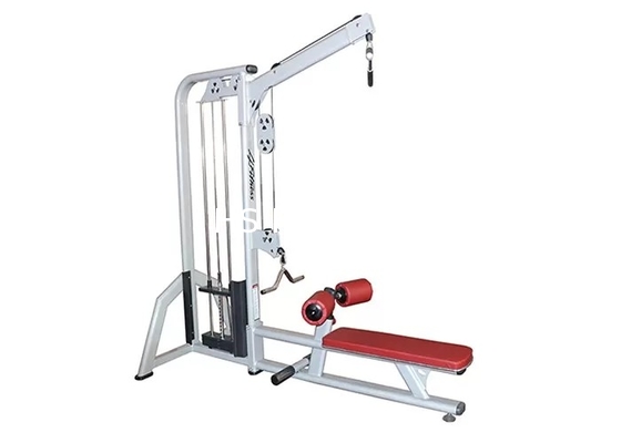 Máquina estando livre do Pulldown do Lat do equipamento interno do Gym do exercício HS com fileira assentada