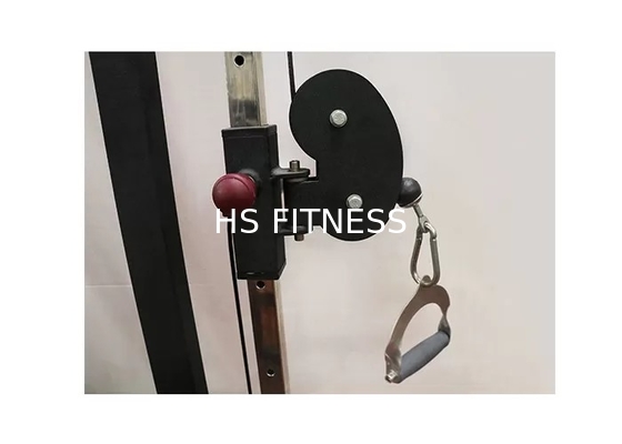 Multi equipamento combinado do Gym da estação, máquina comercial do cabo da cremalheira do poder