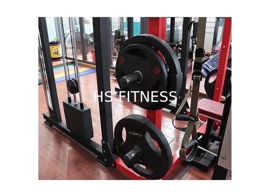 Multi equipamento combinado do Gym da estação, máquina comercial do cabo da cremalheira do poder