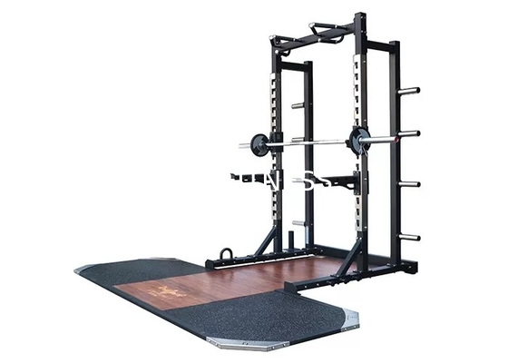 Cremalheira ajustável da ocupa da multi estação de aço do equipamento do Gym com plataforma do halterofilismo