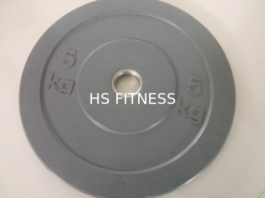 Placas abundantes olímpicas do peso dos acessórios coloridos da aptidão do Gym