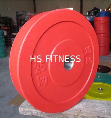 Placas abundantes olímpicas do peso dos acessórios coloridos da aptidão do Gym
