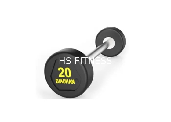 Barbell comercial do halterofilismo do Gym em linha reta e para ondular o tipo