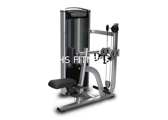 Máquina assentada comercial da fileira do equipamento do Gym da pulverização eletrostática HS