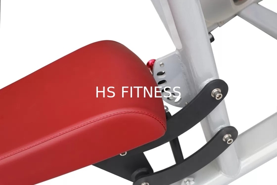 Máquina assentada comercial da fileira do equipamento do Gym da pulverização eletrostática HS