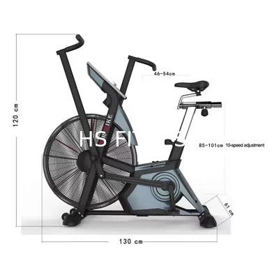 Bicicleta do assalto do ciclismo do ar interno do LCD com estrutura da corrente