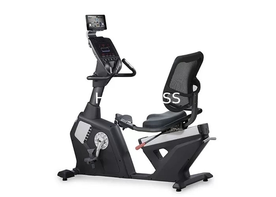 Bicicleta recostado dobrável do exercício da bicicleta recostado do Gym da aptidão com exposição de diodo emissor de luz