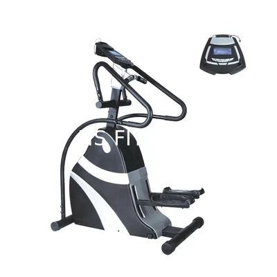 Máquina elíptica deslizante aeróbia do Gym com áudio do MP3 do trilho de mão