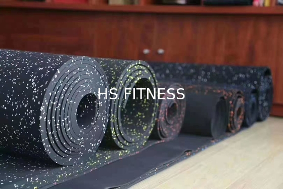 Os acessórios da aptidão do Gym do OEM chocam o revestimento de borracha de absorção da redução de ruído