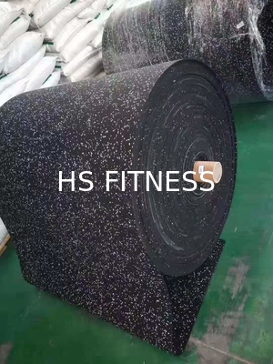 Os acessórios da aptidão do Gym do OEM chocam o revestimento de borracha de absorção da redução de ruído